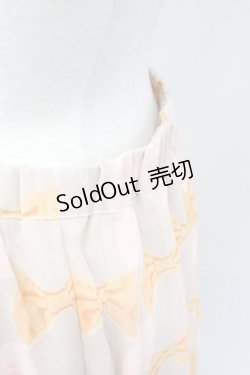 画像5: Emily Temple cute / フィフィリボンプリントスカート  ブラウンＸピンク T-25-03-21-014-ET-SK-SA-ZI