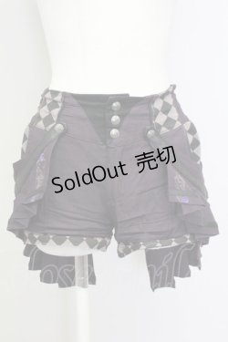画像1: Ozz oneste / Sunset Rose　ショートパンツ  パープル T-25-03-21-016-OO-PA-SA-ZT