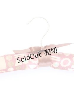 画像3: axes femme / オリジナル柄ハンガー  ボルドー T-25-03-21-021-AX-ZA-SA-ZT