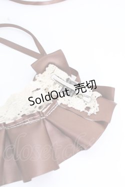 画像4: LOLITAその他(お買取対象外) / レースリボンフリルヘッドドレス  ブラウン T-25-03-21-023-LO-AC-SA-ZT