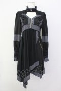 Rozen Kavalier / 鍵チャーム付きチョーカーワンピース  ブラック T-25-03-21-007-OO-OP-SA-ZI