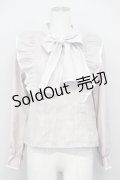 evelyn / ラメドットリボンタイブラウス  ピンク T-25-03-26-001-LO-BL-SA-ZT