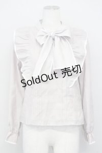 evelyn / ラメドットリボンタイブラウス  ピンク T-25-03-26-001-LO-BL-SA-ZT