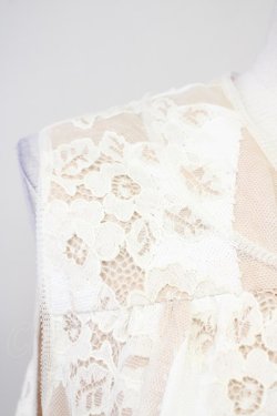 画像3: ANNA SUI / フラワーレースリボンノースリーブワンピース 2 ベージュ T-25-03-26-022-PU-OP-SA-ZI
