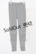 REFLEM / レースアップレギンス S 黒 T-25-03-26-032-PU-PA-SA-ZI