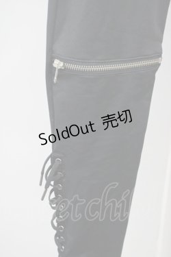 画像3: REFLEM / レースアップレギンス S 黒 T-25-03-26-032-PU-PA-SA-ZI