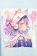 画像3: NieR Clothing / ねこみみGIRL半袖カットソー  サックスＸピンク T-25-03-26-004-PU-TO-SA-ZI (3)
