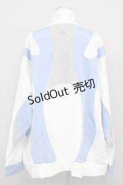 画像2: REFLEM / マルチ切り替えジャージ  白Ｘサックス T-25-03-26-005-PU-TO-SA-ZT