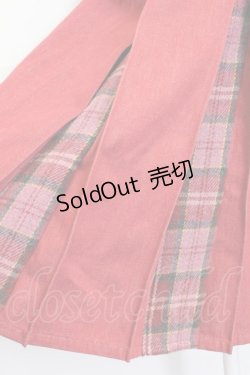 画像5: PINK HOUSE / カラーデニムプリーツスカート M レッド T-25-03-27-015-LO-SK-SA-ZI
