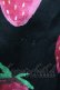 画像6: Jane Marple / Strawberry fieldタックスカート  黒Ｘ赤 T-25-03-27-018-JM-SK-SA-ZI