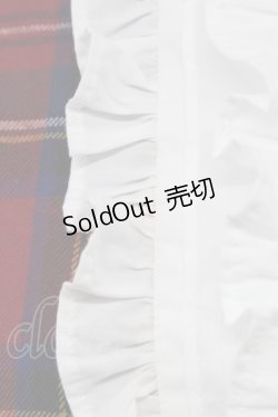 画像5: Jane Marple / ウールタータンセドリックドレス  赤チェックX白 T-25-03-27-021-JM-OP-SA-ZI