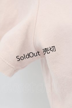 画像3: PINK HOUSE / ニットモチーフ付きTシャツ L ピンク T-25-03-27-006-LO-TS-SA-ZY