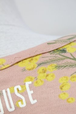 画像5: PINK HOUSE / ミモザ柄カットカーディガン L ピンク T-25-03-27-007-LO-TO-SA-ZY