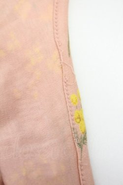 画像7: PINK HOUSE / ミモザ柄カットカーディガン L ピンク T-25-03-27-007-LO-TO-SA-ZY