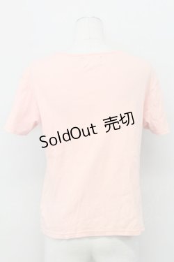 画像2: PINK HOUSE / ギンガムフリルTシャツ L ピンク T-25-03-27-008-LO-TS-SA-ZI