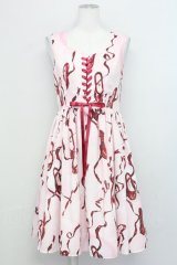 MILK / レッドシューズドレス  ピンク T-25-03-27-011-ML-OP-SA-ZI