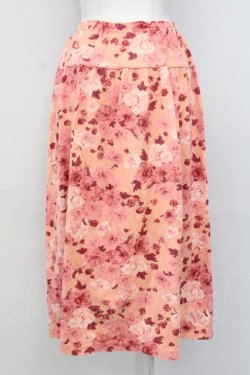 画像2: PINK HOUSE / フラワーブーケptカットスカート  ピンク T-25-03-27-014-LO-SK-SA-ZI