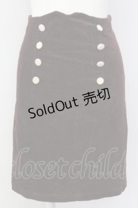 an another angelus / スエード風タイトスカート  赤茶 T-25-03-30-026-CA-SK-SA-ZT072