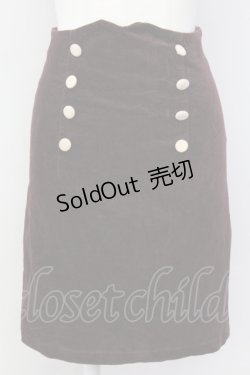 画像1: an another angelus / スエード風タイトスカート  赤茶 T-25-03-30-026-CA-SK-SA-ZT072