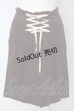 画像2: an another angelus / スエード風タイトスカート  赤茶 T-25-03-30-026-CA-SK-SA-ZT072