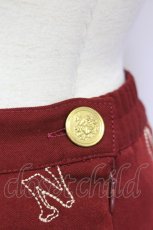 画像5: 【SALE】F i.n.t / 馬車刺繍スカート  ボルドー T-25-03-30-030-CA-SK-SA-ZT072 (5)