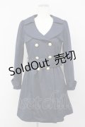 an another angelus / ショートトレンチ風コート  ネイビー T-25-03-30-033-CA-CO-SA-ZT