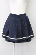 F i.n.t / ライン入りスカパン  ネイビー T-25-03-30-035-CA-PA-SA-ZT261