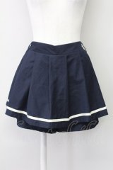 F i.n.t / ライン入りスカパン  ネイビー T-25-03-30-035-CA-PA-SA-ZT261