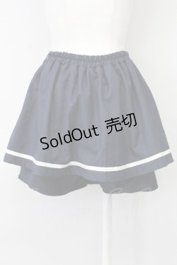 画像2: F i.n.t / ライン入りスカパン  ネイビー T-25-03-30-035-CA-PA-SA-ZT261
