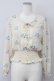 画像1: an another angelus / バラ刺繍シースルーブラウス  オフホワイト T-25-03-30-007-CA-BL-SA-ZT (1)