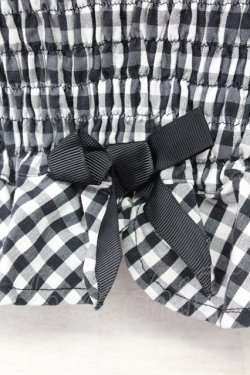 画像3: an another angelus / ギンガムチェックビスチェ  ブラック T-25-03-30-014-CA-TO-SA-ZT089