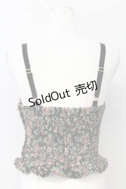 画像2: an another angelus / ゴブランビスチェ  ブラック T-25-03-30-015-CA-TO-SA-ZT089