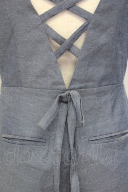 画像3: F&A / デニムビスチェ風ワンピース  ブルー T-25-03-31-021-LO-OP-SA-ZT069