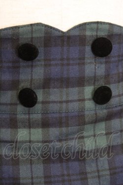 画像7: an another angelus / チェックタイトスカート  グリーン T-25-03-31-022-CA-SK-SA-ZT069