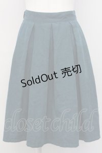 an another angelus / スエード風シンプルスカート  グリーン T-25-03-31-023-CA-SK-SA-ZT160