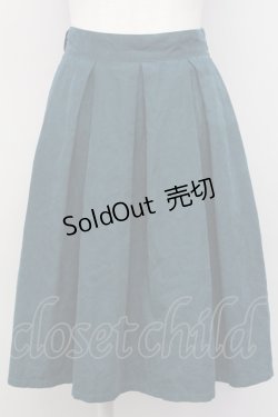 画像1: an another angelus / スエード風シンプルスカート  グリーン T-25-03-31-023-CA-SK-SA-ZT160