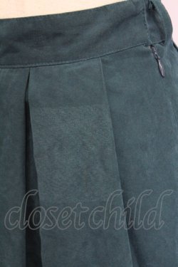 画像3: an another angelus / スエード風シンプルスカート  グリーン T-25-03-31-023-CA-SK-SA-ZT160