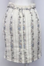画像2: 【SALE】Fi.n.t / 壁紙風ジャガードコクーンスカート  ベージュ T-25-03-31-027-CA-SK-SA-ZT160 (2)
