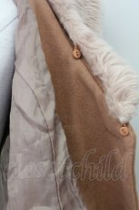 画像5: 【SALE】an another angelus / ファー衿付きバラ釦コート  ピンクブラウン T-25-03-31-003-CA-CO-SA-ZTC039 (5)