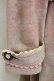 画像4: axes femme / ペプラム切替裏毛コート M ネイビーXブラウン T-25-03-31-004-AX-CO-SA-ZT-C039