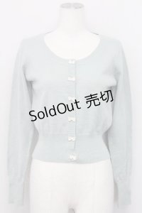 F i.n.t / リボンカーディガン  ミント T-25-03-31-018-CA-TO-SA-ZT