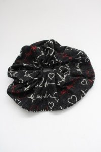 lilLilly / シュシュ  ブラック T-25-04-20-021-LO-ZA-SA-ZI