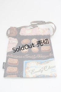 Emily Temple cute / G ショコラティエ巾着  ブラウン T-25-04-20-023-ET-ZA-SA-ZI