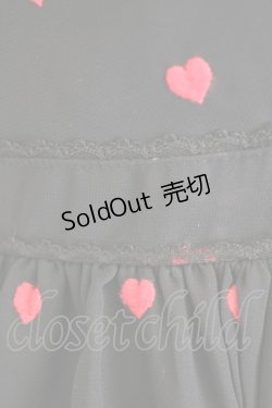 画像8: Angelic Pretty / Petit Heartジャンパースカート  黒x赤 T-25-04-20-002-AP-OP-SA-ZI
