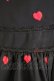 画像8: Angelic Pretty / Petit Heartジャンパースカート  黒ｘ赤 T-25-04-20-002-AP-OP-SA-ZI