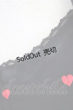 画像9: Angelic Pretty / Petit Heartジャンパースカート  黒x赤 T-25-04-20-002-AP-OP-SA-ZI