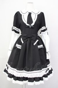 LIEF / LIEF in The Dreamワンピース  黒Ｘ白 T-25-04-20-003-LO-OP-SA-ZI