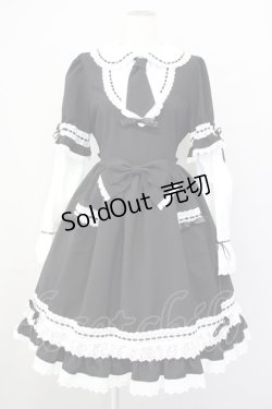 画像1: LIEF / LIEF in The Dreamワンピース  黒Ｘ白 T-25-04-20-003-LO-OP-SA-ZI