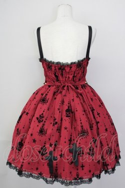 画像2: Angelic Pretty / Holy Lanternジャンパースカート  ワイン T-25-04-20-001-AP-OP-SA-ZI
