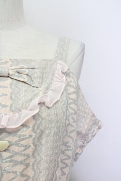 画像5: metamorphose /  Lace up dollヨーク切替ジャンパースカート  ピンク T-25-04-20-004-ME-OP-SA-ZI